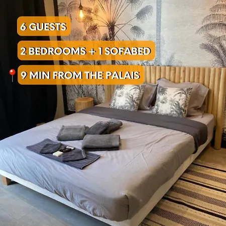 Charming 2 Bedrooms & 1 Sofa Bed Renovated 3p3 Apartment